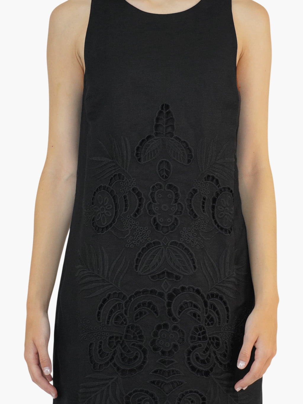 Embroidered Blooms Dress
