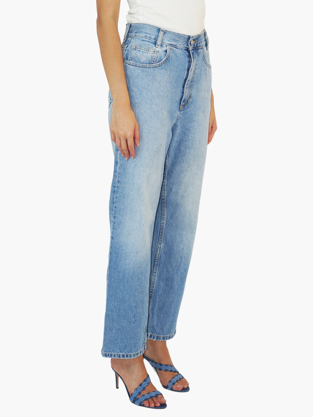 Faded Straight Jeans