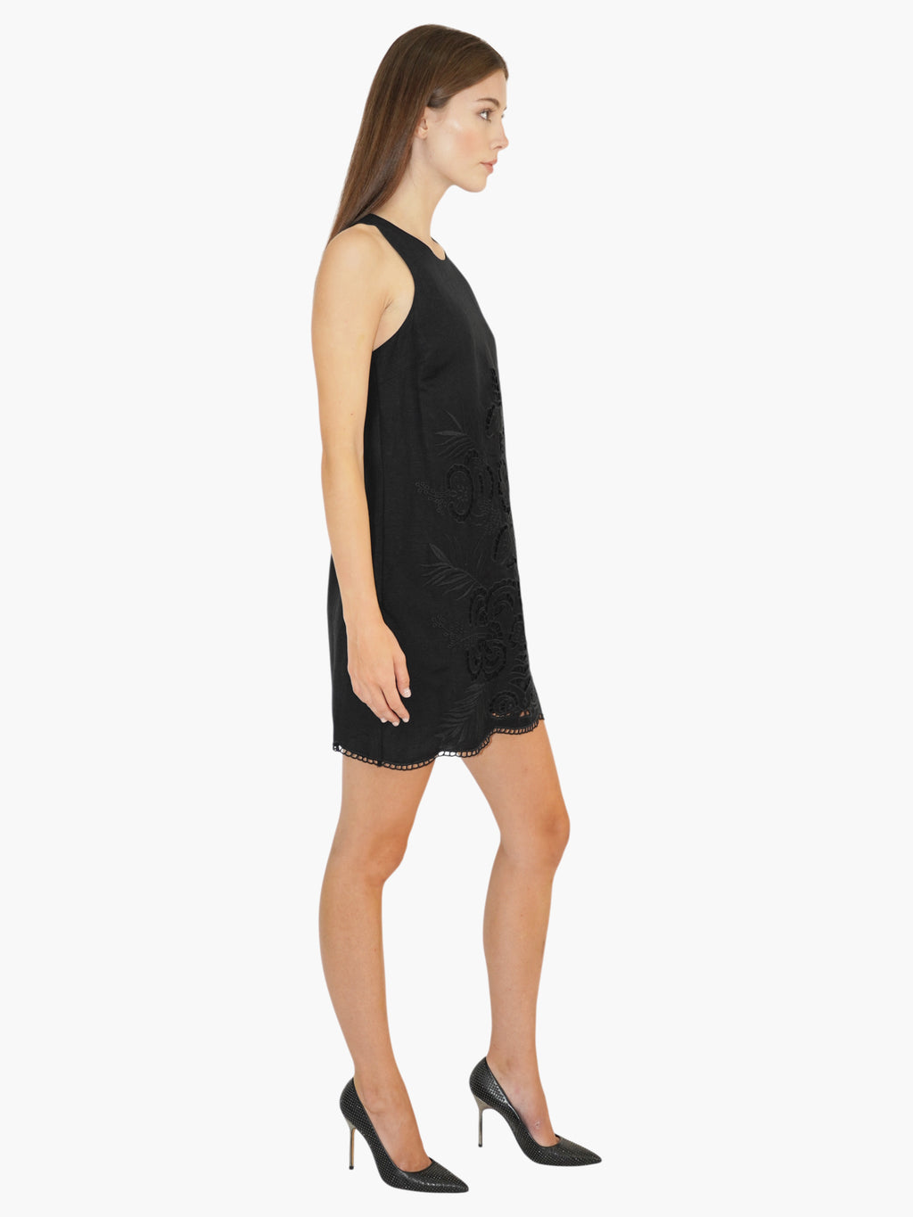 Embroidered Blooms Dress