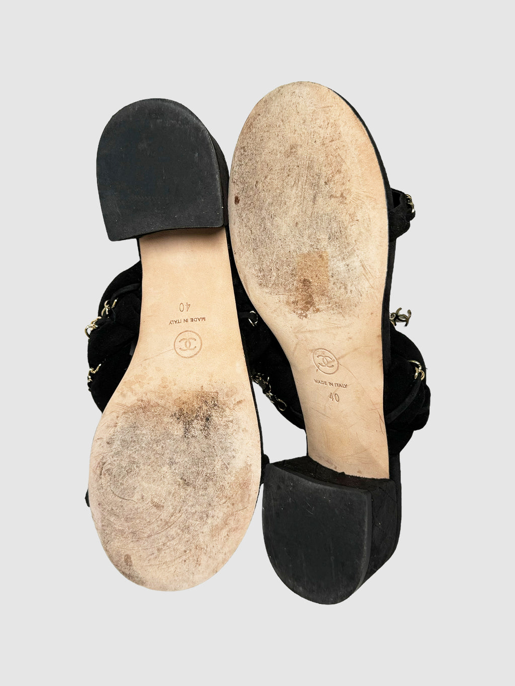 2017 Interlocking CC Sandals - Size 40