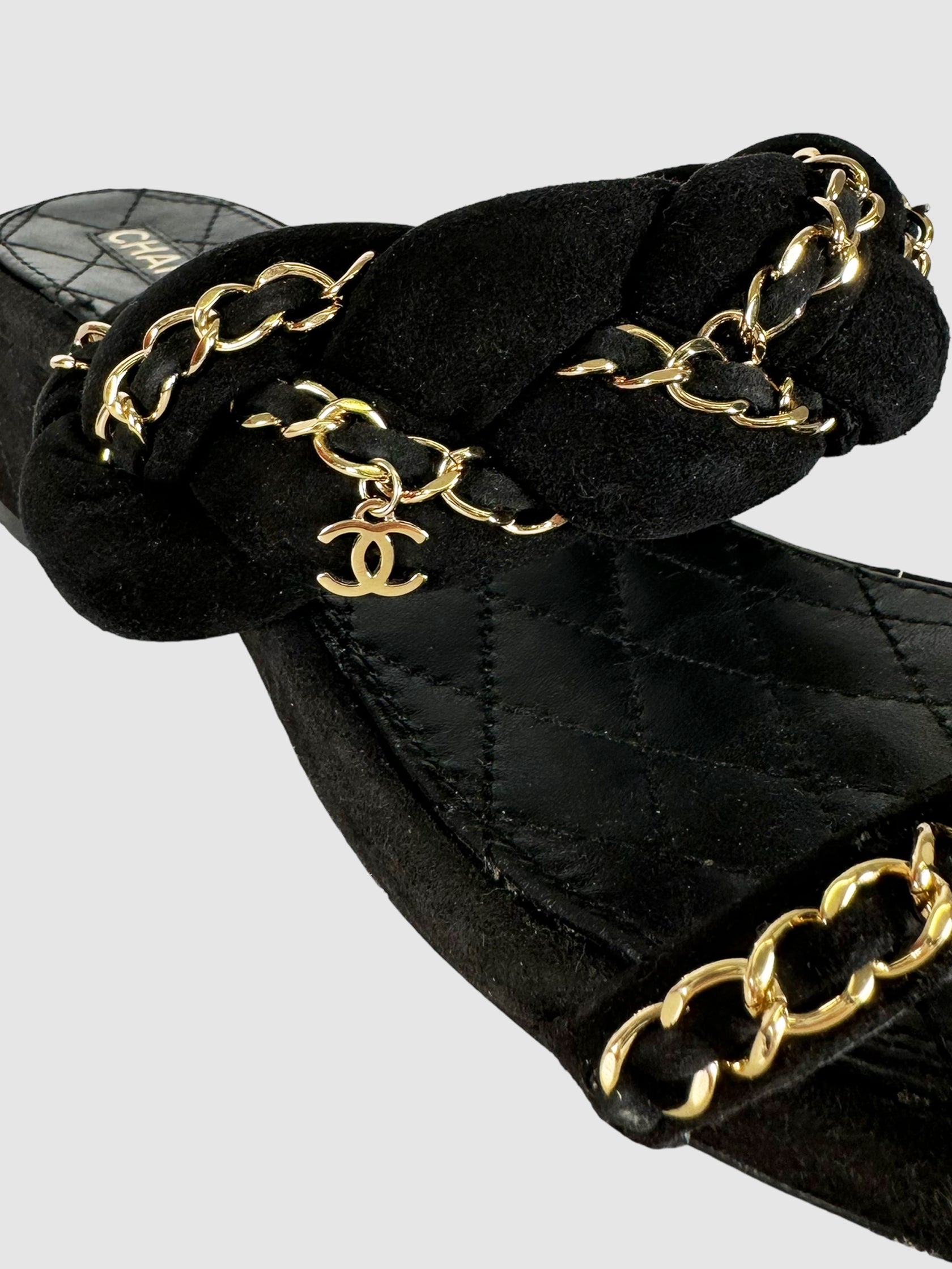 2017 Interlocking CC Sandals - Size 40