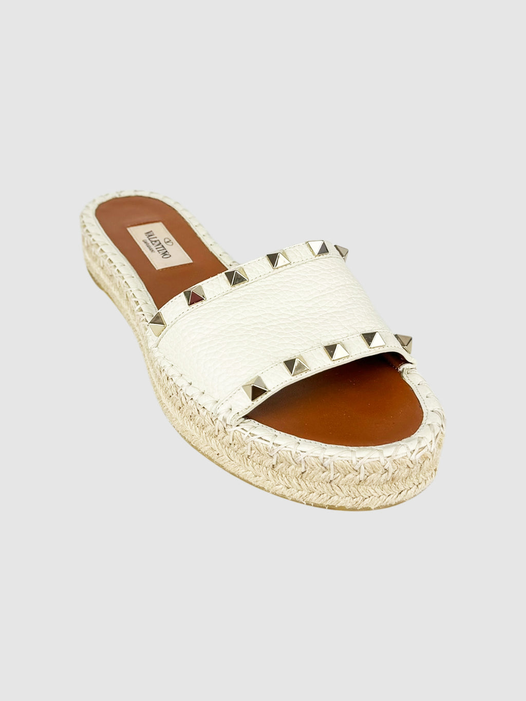 Rockstud Flatform Espadrilles