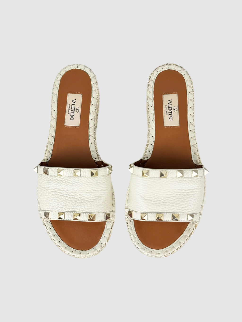 Rockstud Flatform Espadrilles