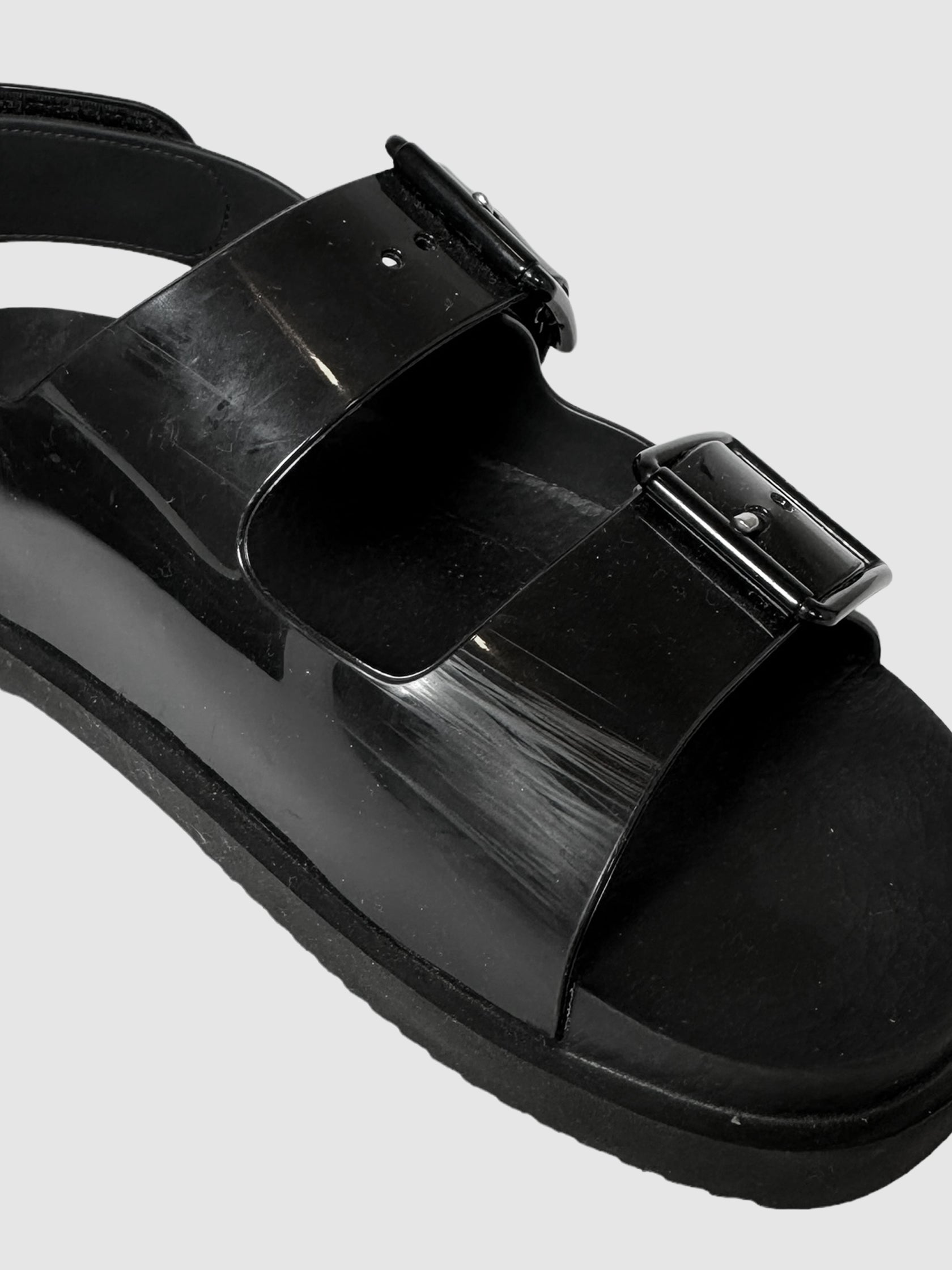 Rubber Mini Double G Dad Sandals - Size 38