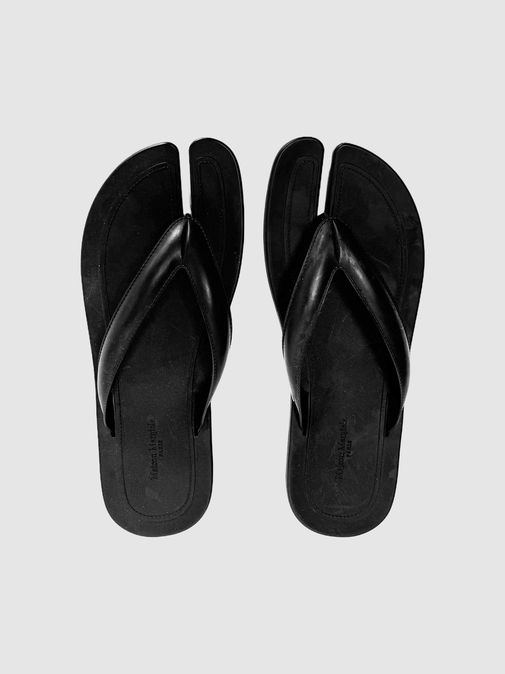 Tabi Rubber Slip-On Slides - Size 39