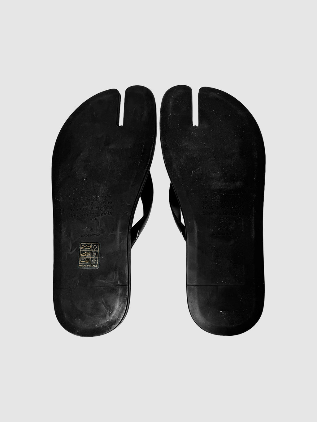 Tabi Rubber Slip-On Slides - Size 39