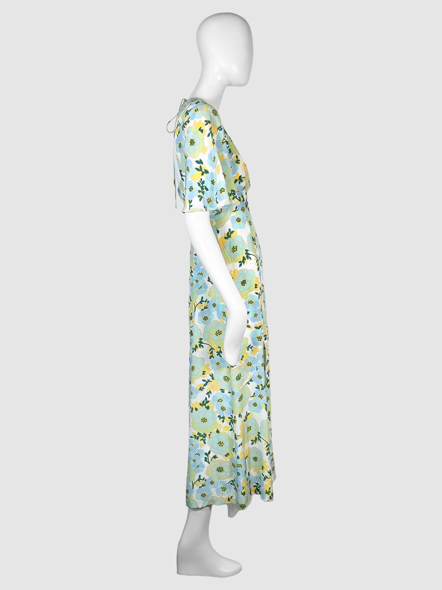 Floral Maxi Dress - Size S