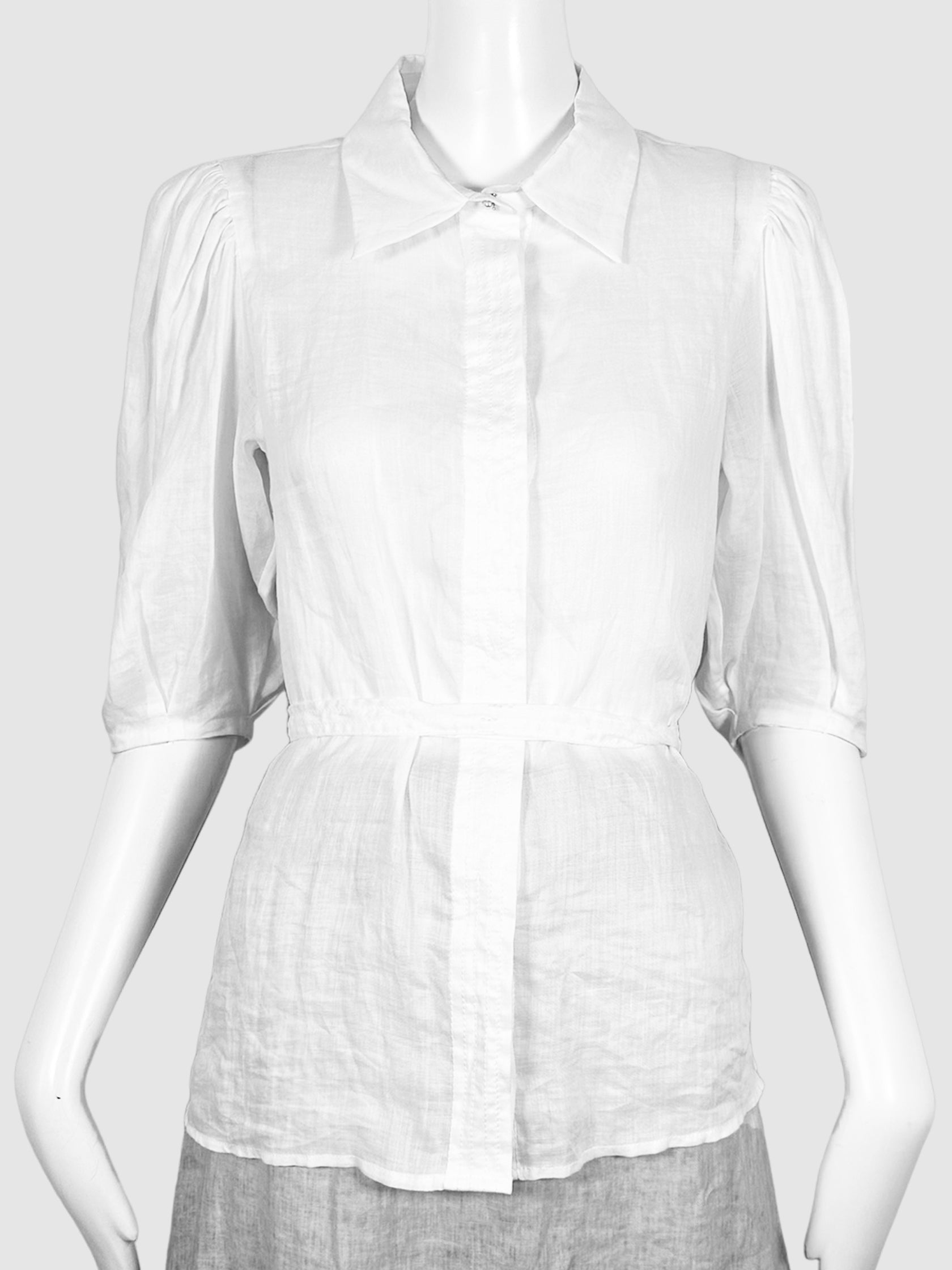 Collared Button Down Top - Size S