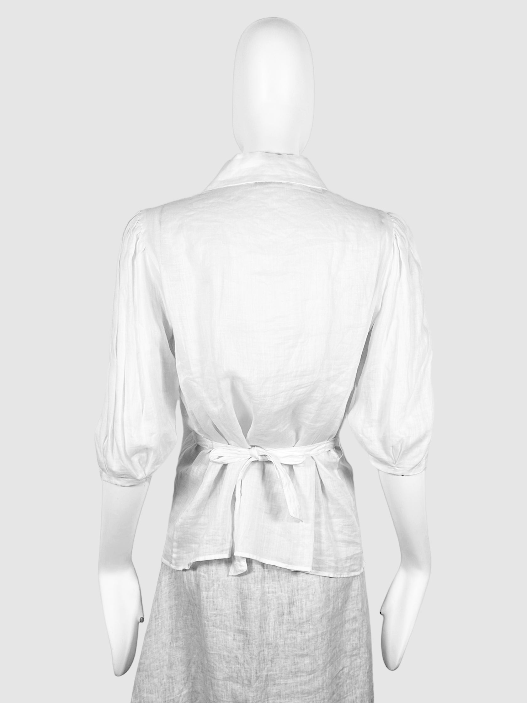 Collared Button Down Top - Size S