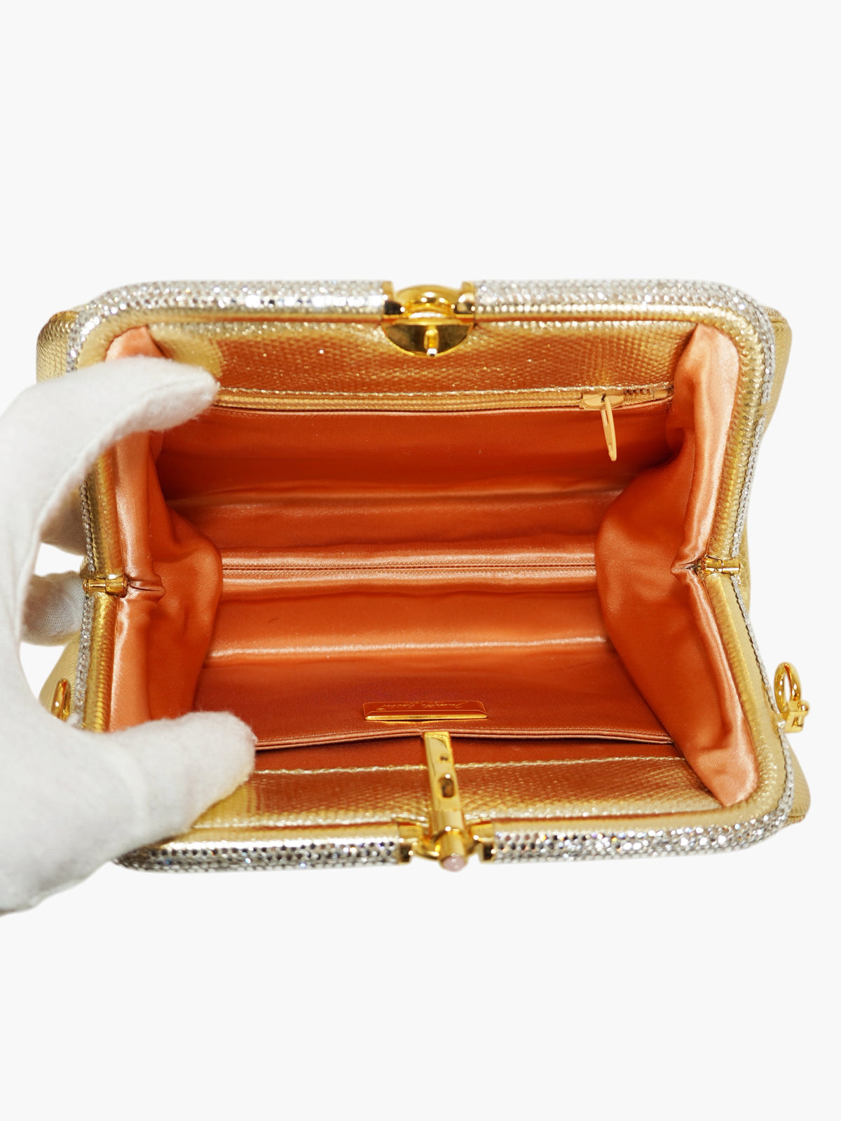 Pleated Evening Clutch