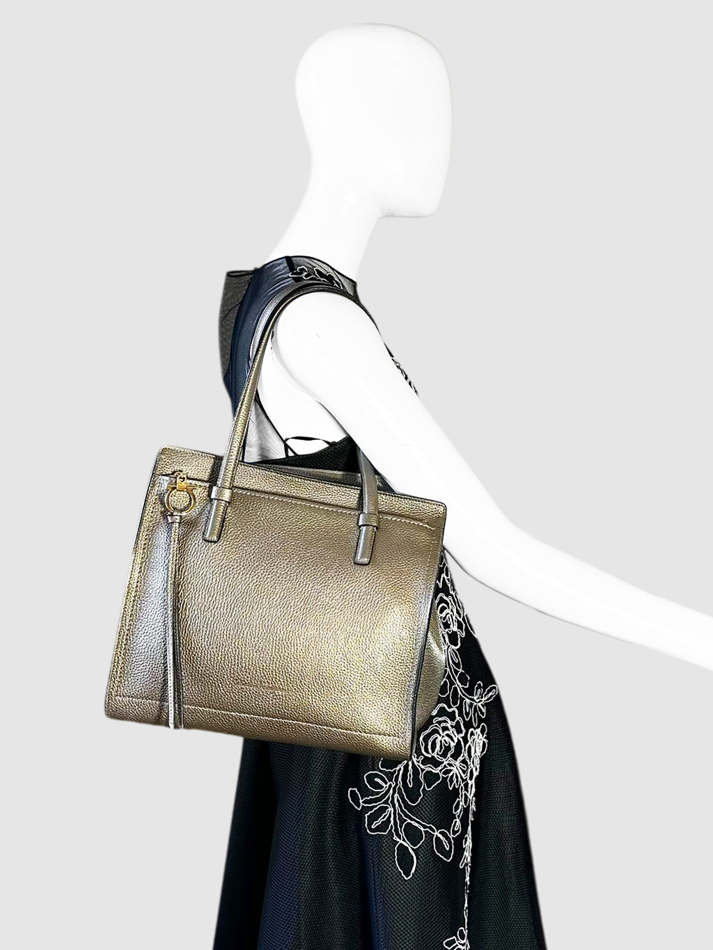 Metallic Amy Tote Bag