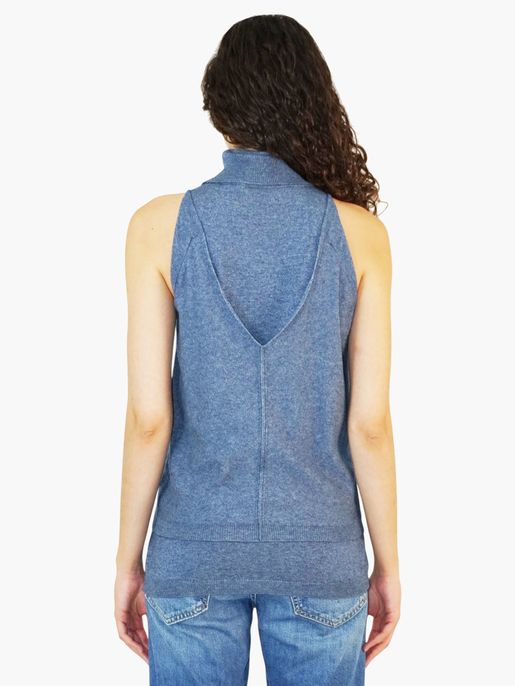 Layered Sleeveless Sweater