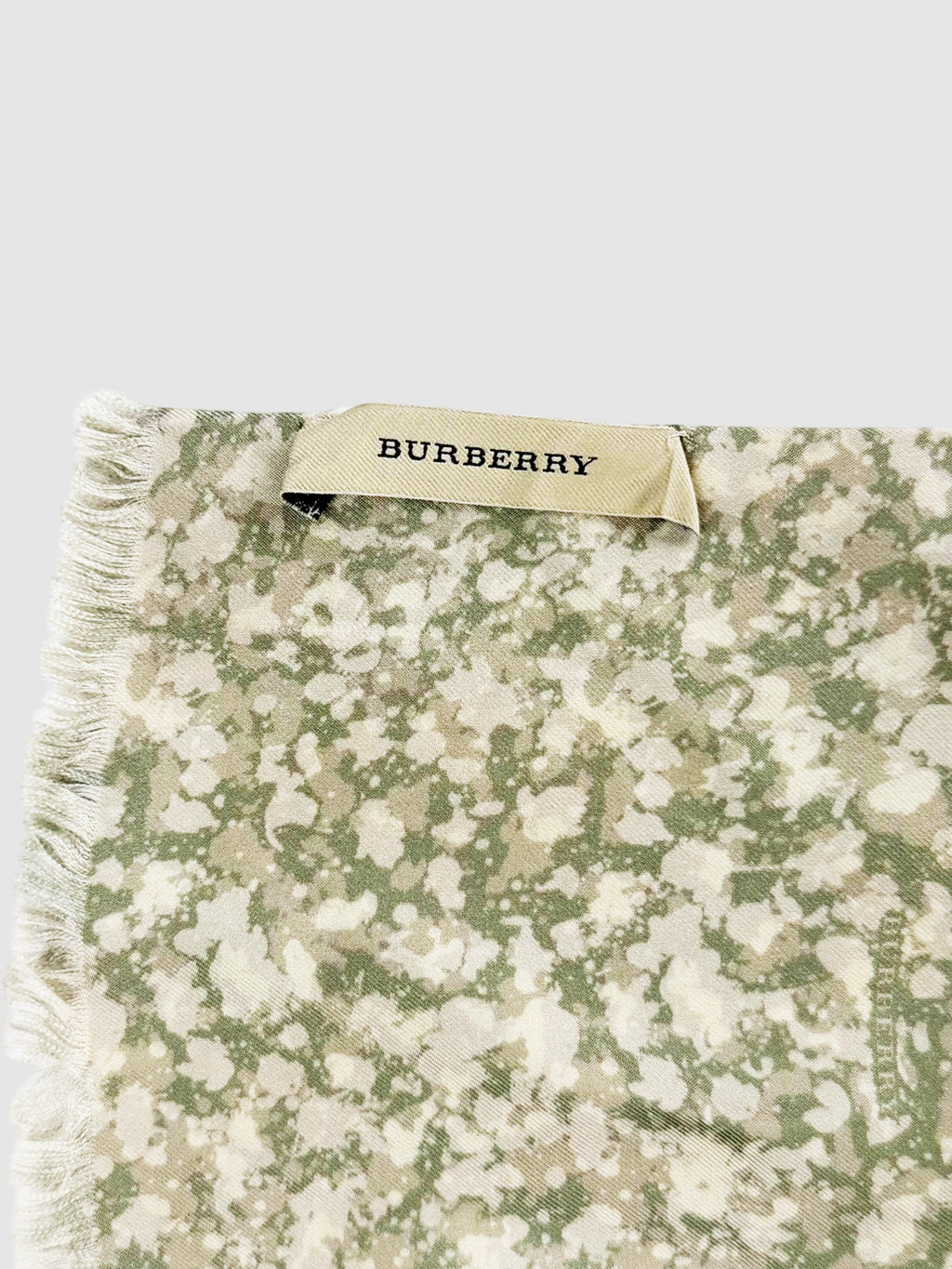 Fringed Printed Scarf