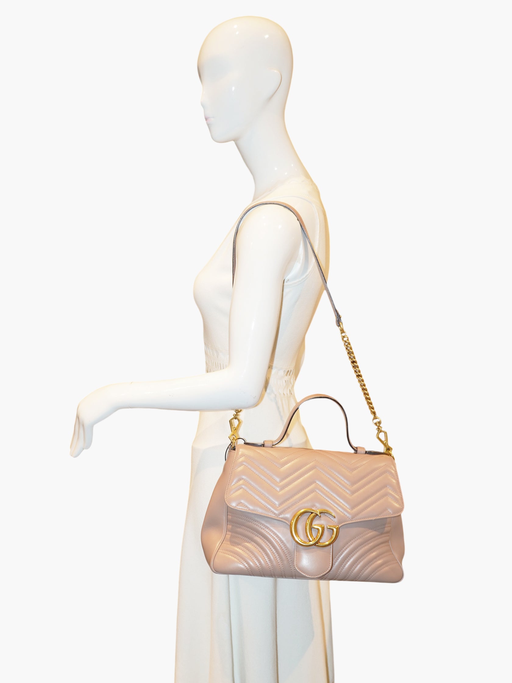GG Marmont Handle Bag