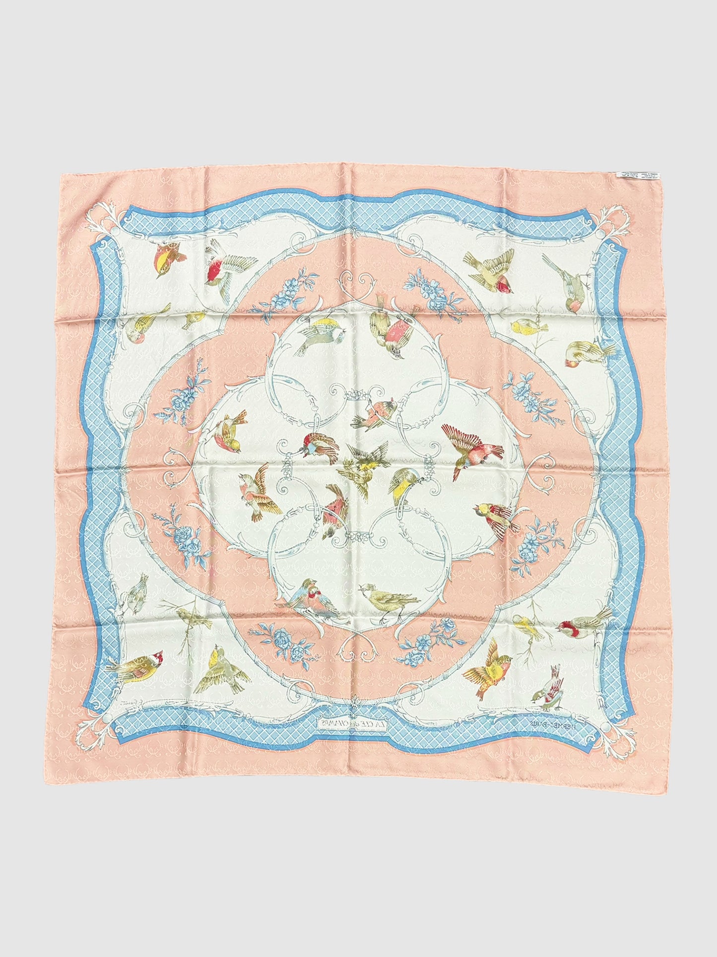 1965 "La Cle des Champs" Silk Scarf