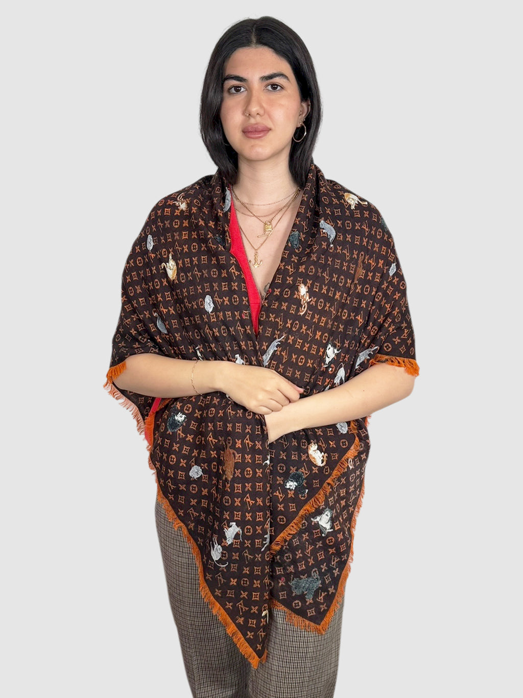 Catogram Monogram Scarf