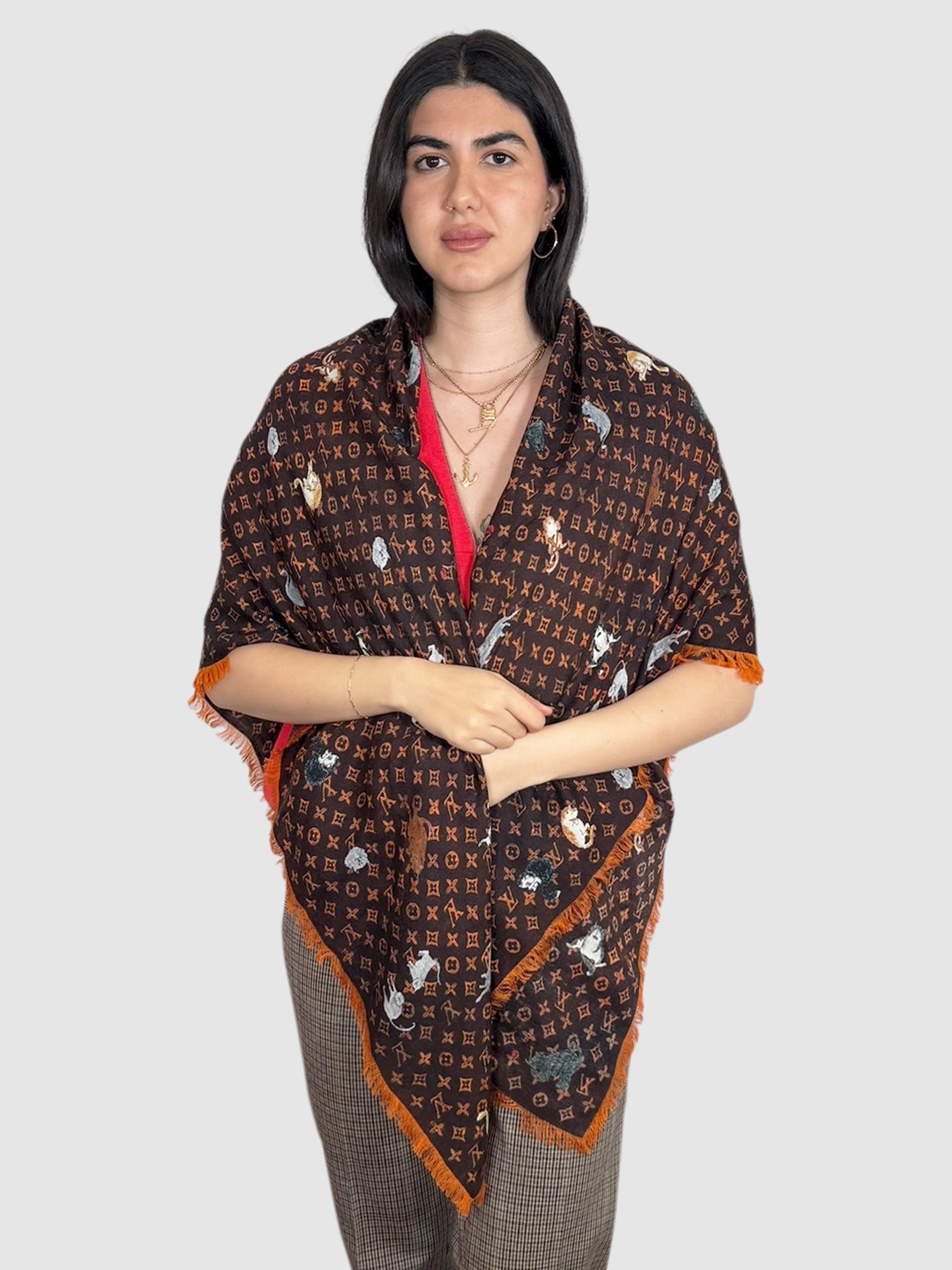 Catogram Monogram Scarf