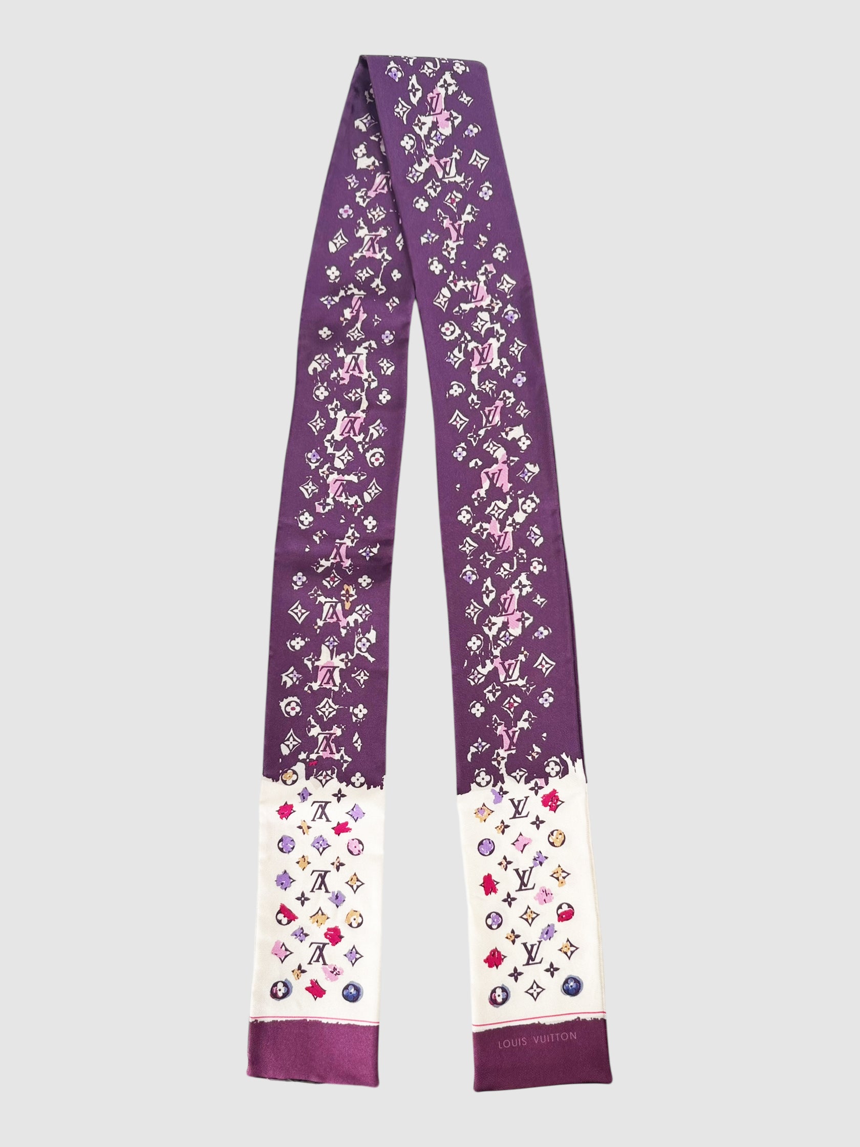 Monogram Silk Bandeau