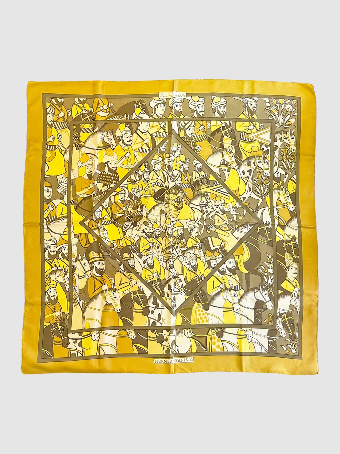 1972 "Ali-Baba" Silk Scarf