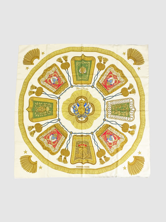 "Poste et Cavalerie" Silk Scarf