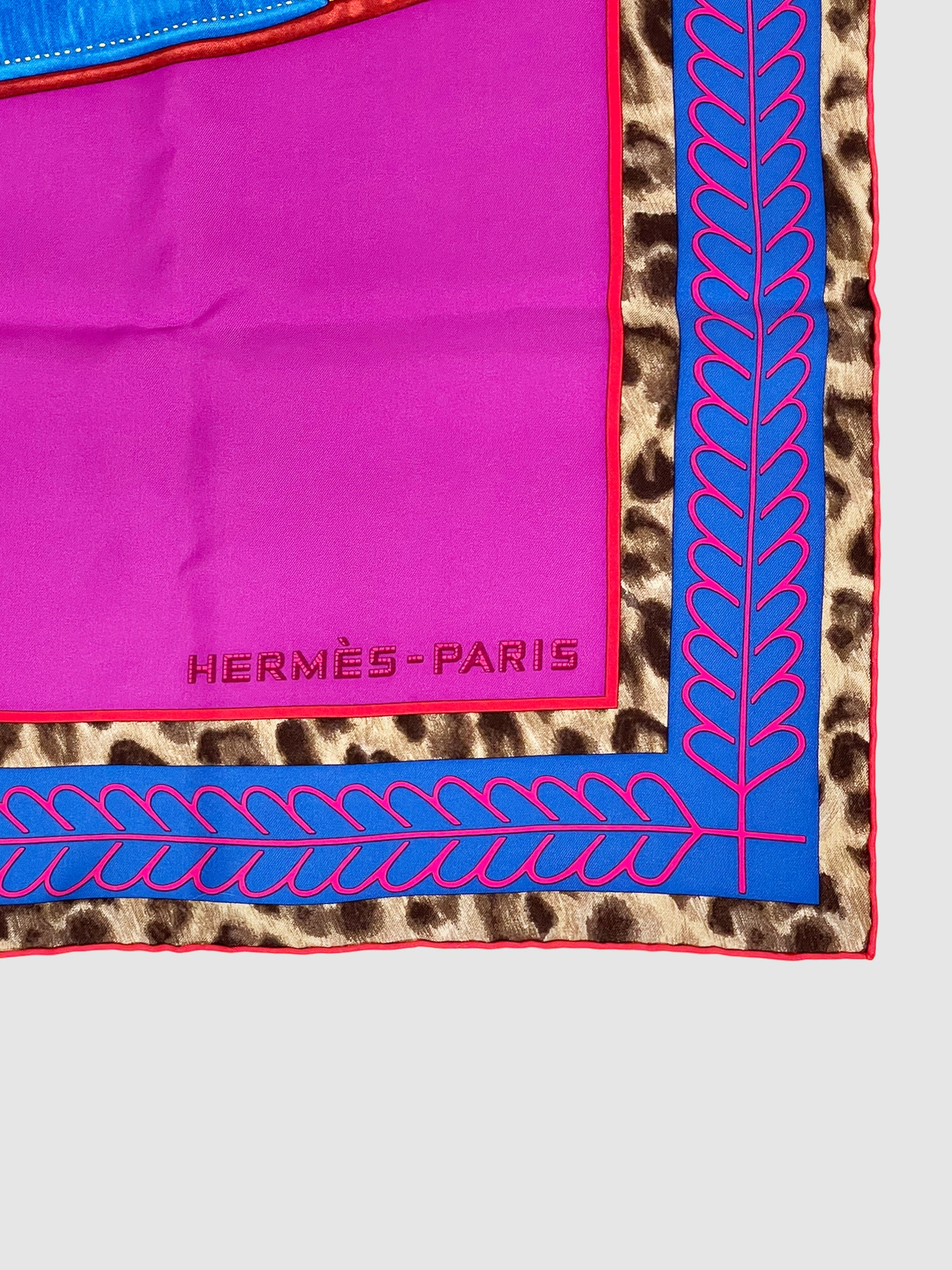 2017 "Selle D'Officier En Grande Tenue" Silk Scarf