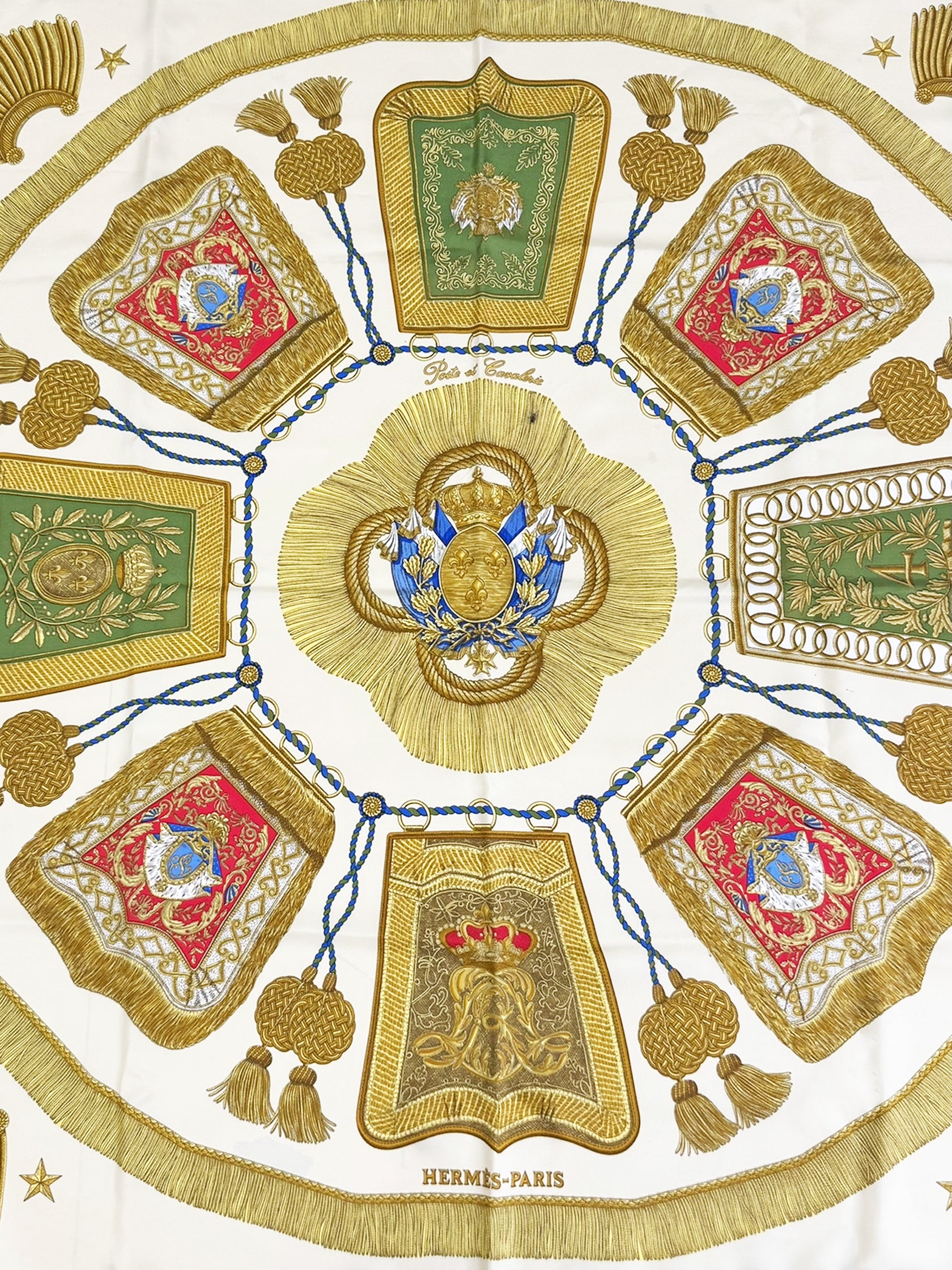 "Poste et Cavalerie" Silk Scarf