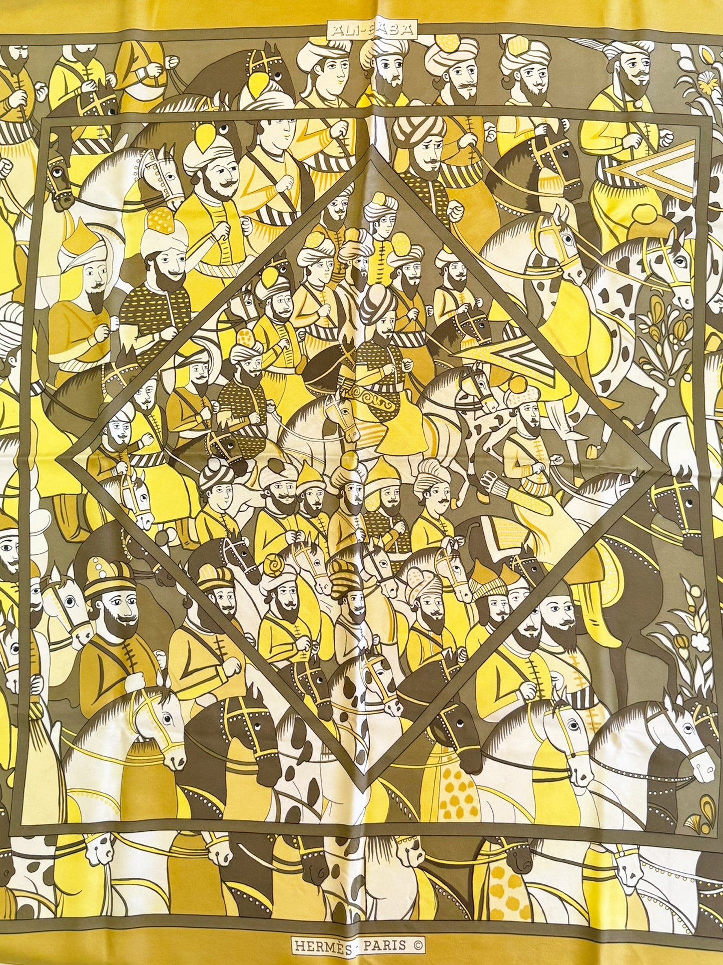 1972 "Ali-Baba" Silk Scarf