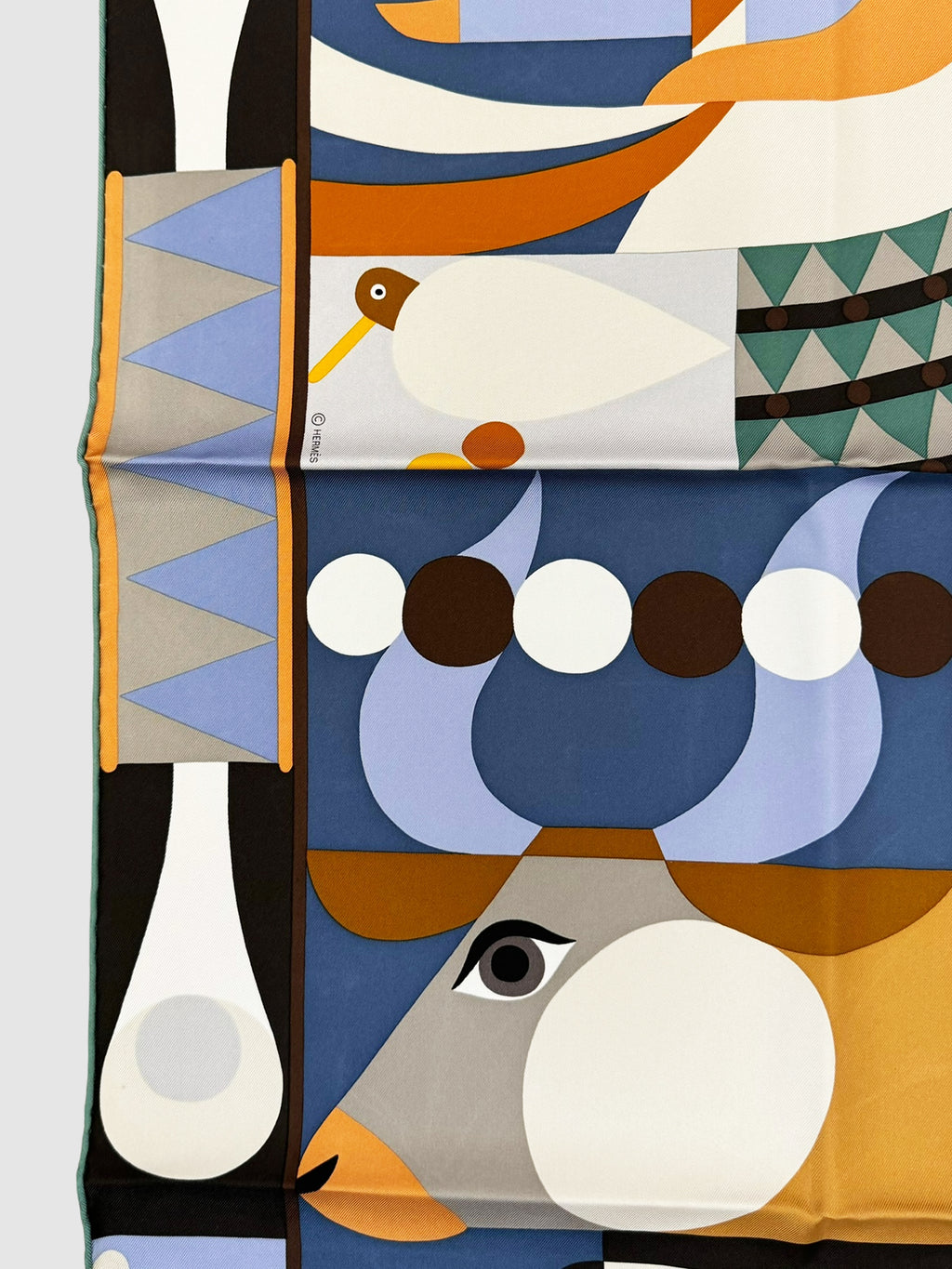 2023 "Parade en Fanfare" Silk Scarf