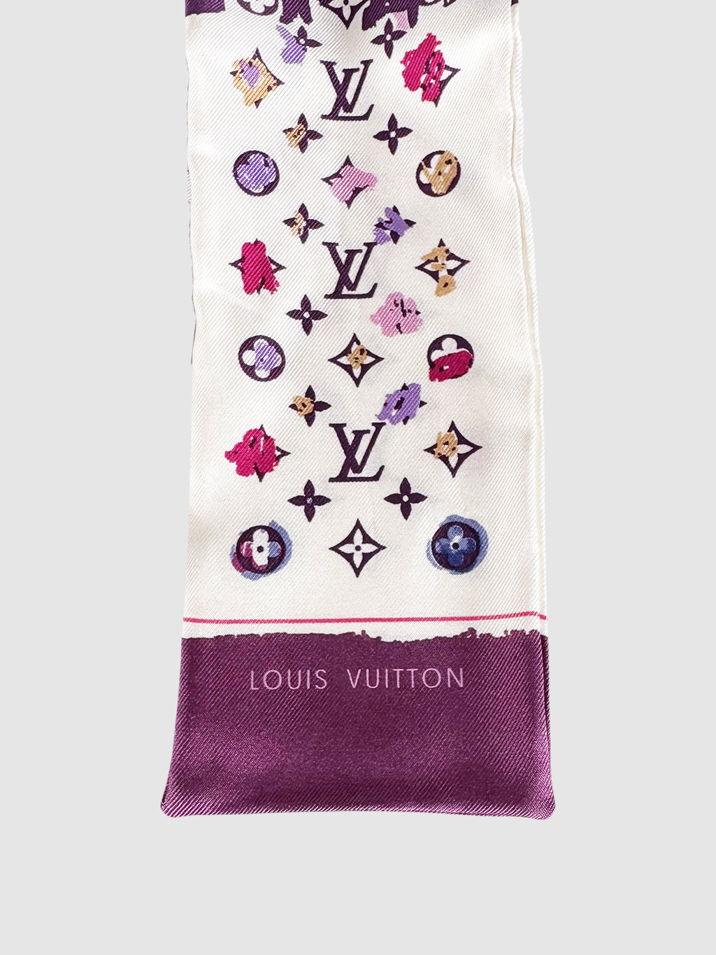 Monogram Silk Bandeau