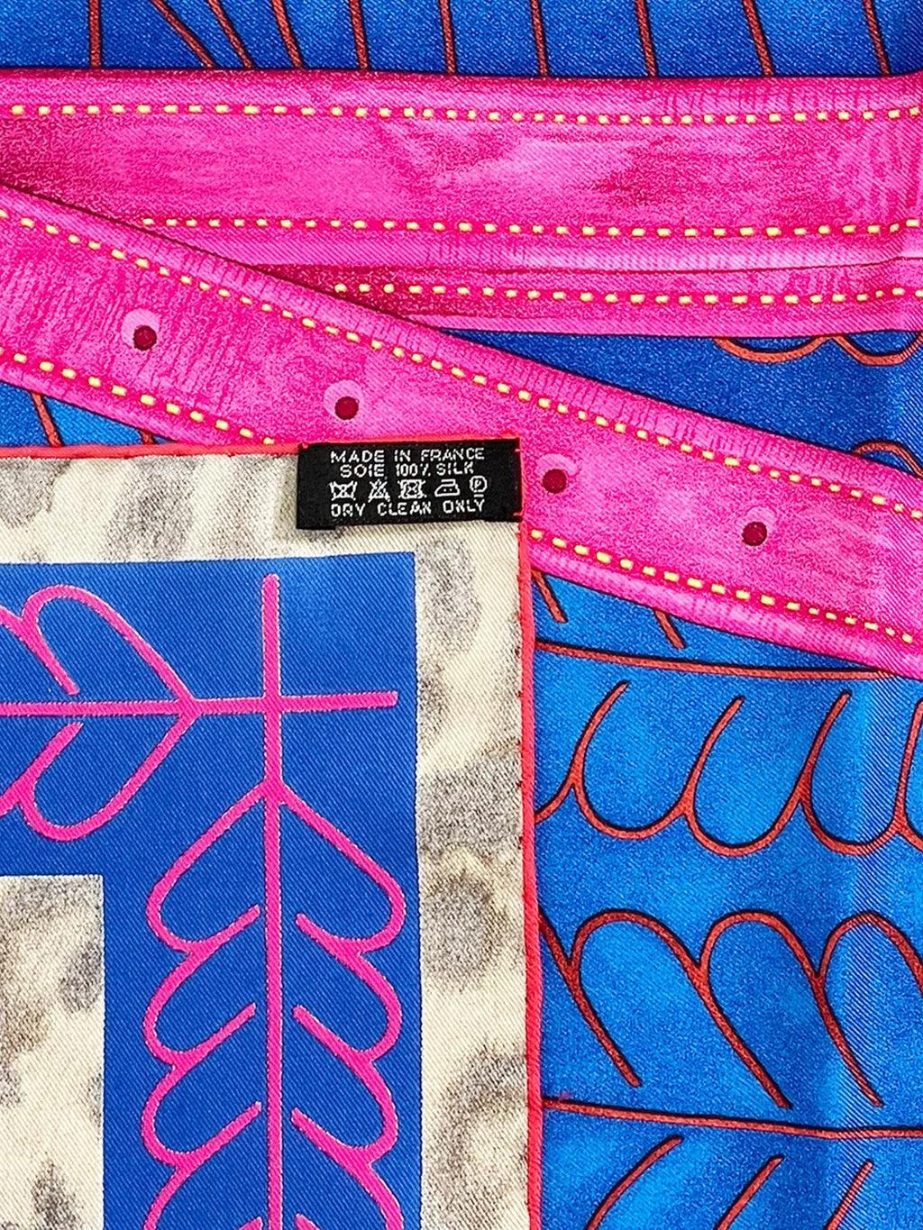 2017 "Selle D'Officier En Grande Tenue" Silk Scarf