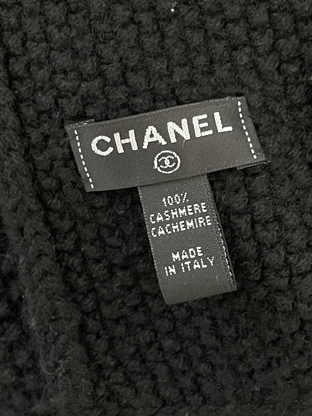 Knit Cashmere Scarf