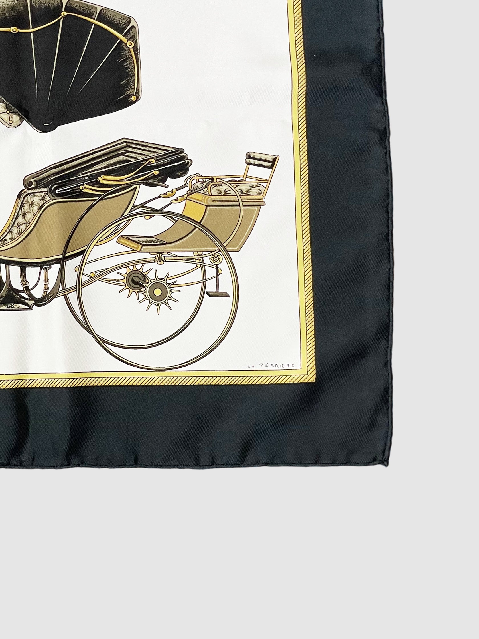 1965 "Les Voitures à Transformation" Silk Scarf