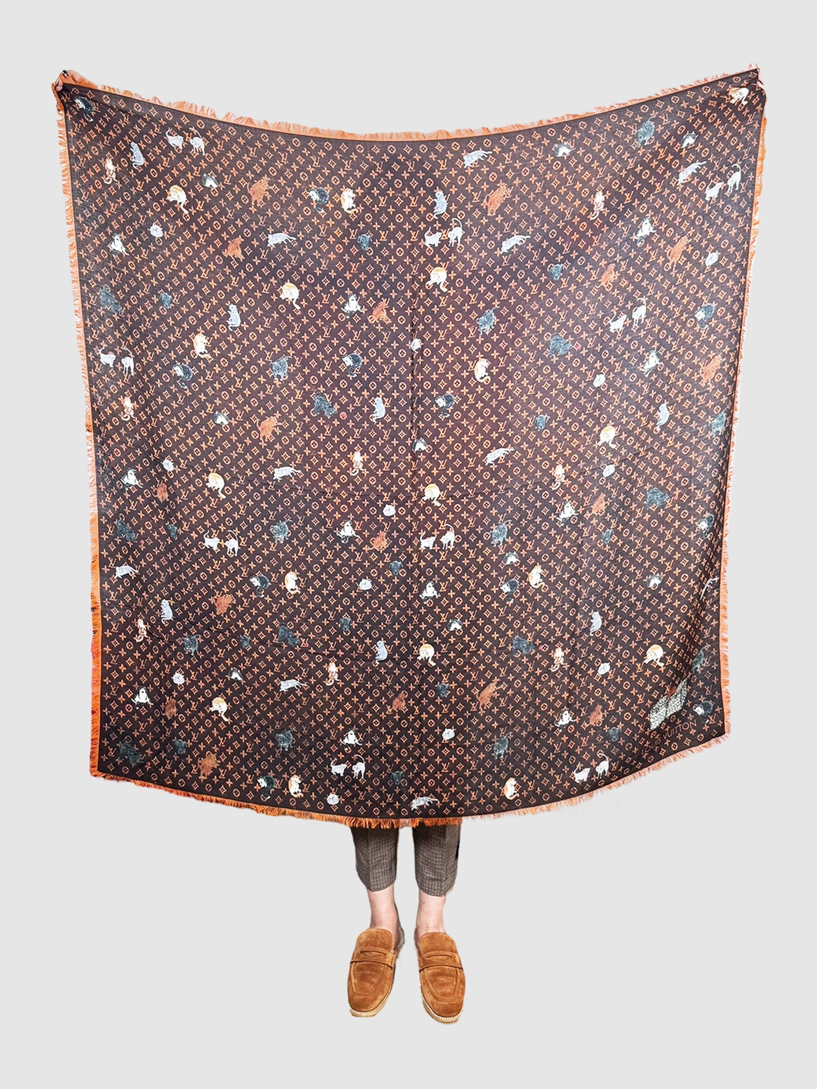 Catogram Monogram Scarf