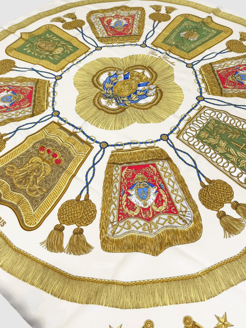 "Poste et Cavalerie" Silk Scarf