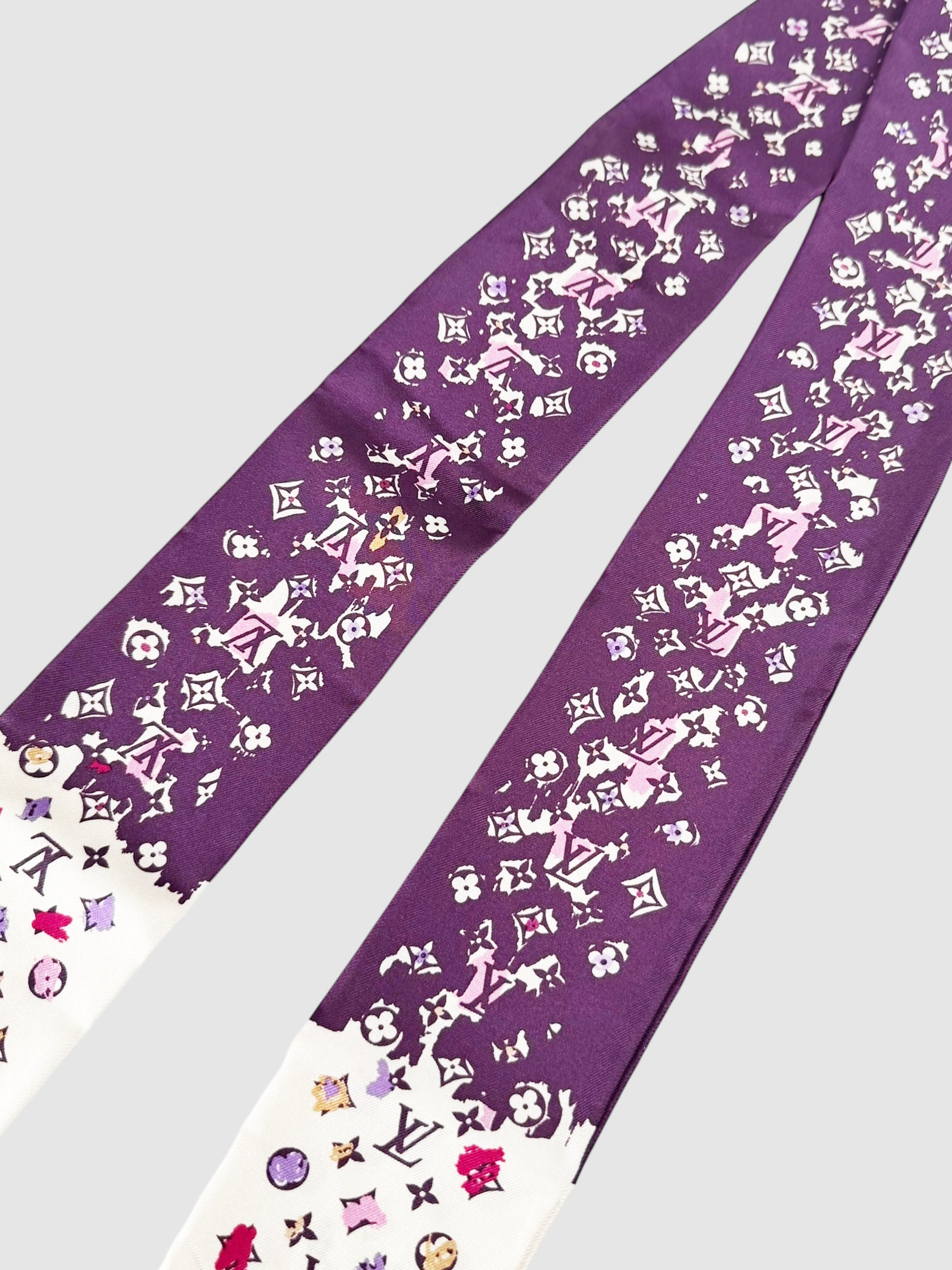 Monogram Silk Bandeau