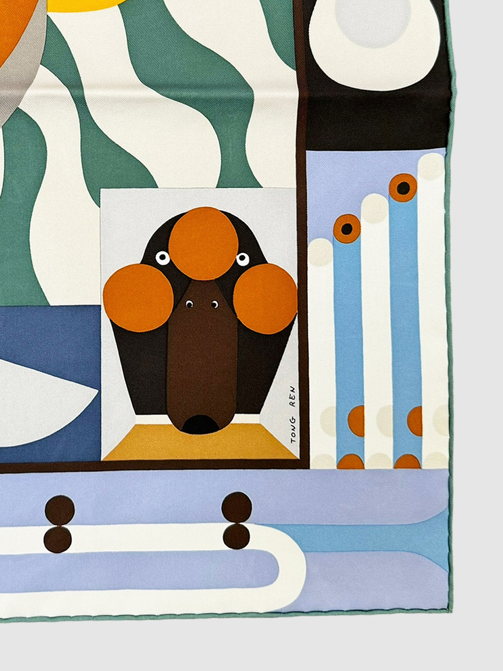 2023 "Parade en Fanfare" Silk Scarf