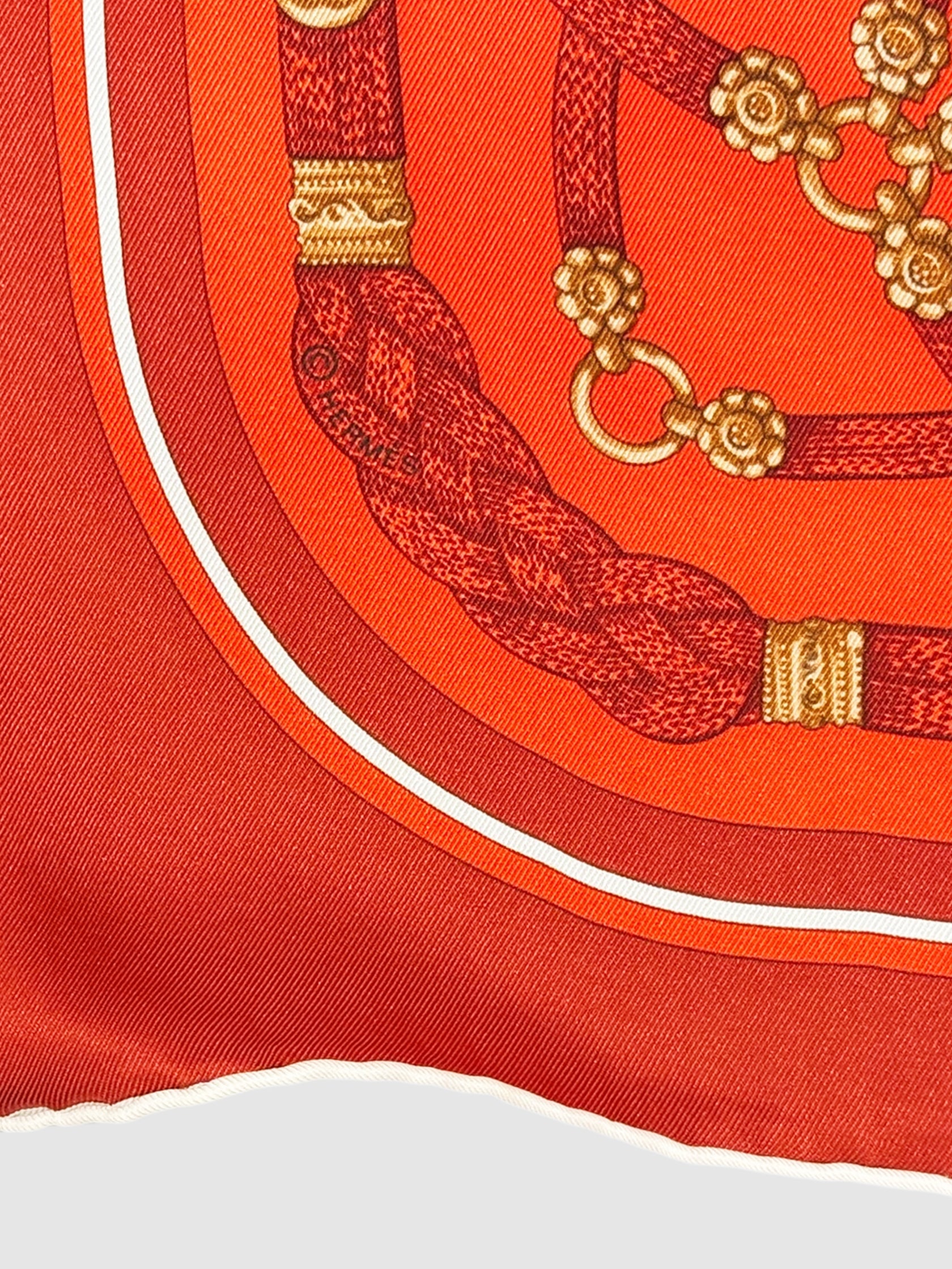 1978 "Gaucho" Silk Scarf