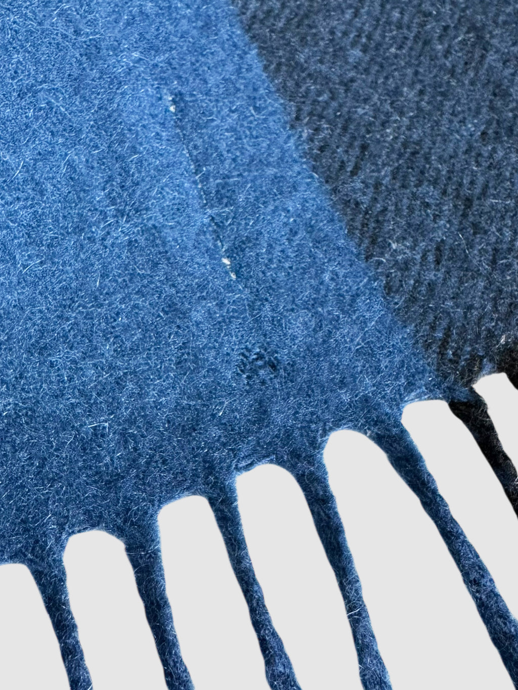 Check Cashmere Scarf