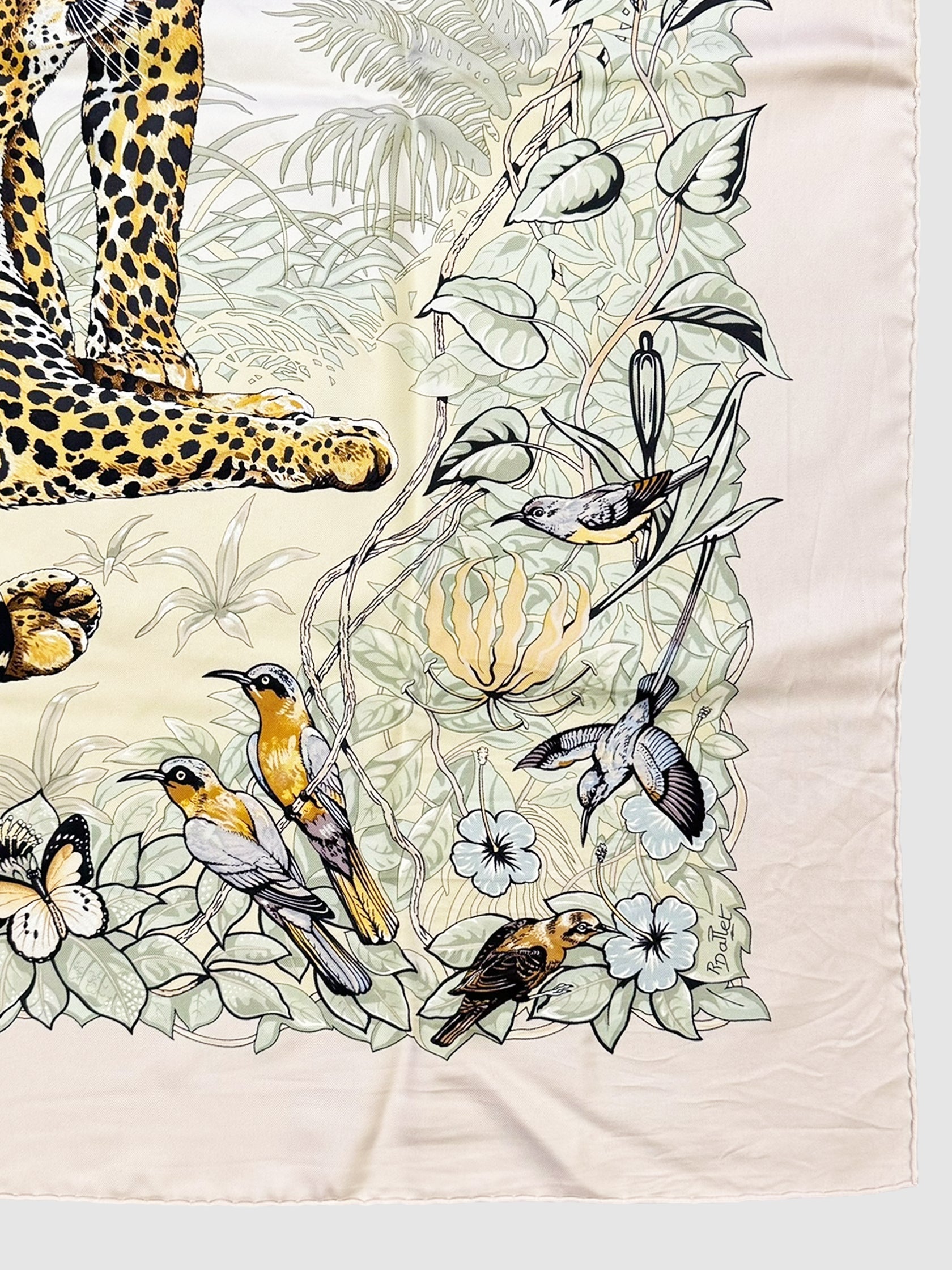 2000 "Jungle Love" Silk Scarf