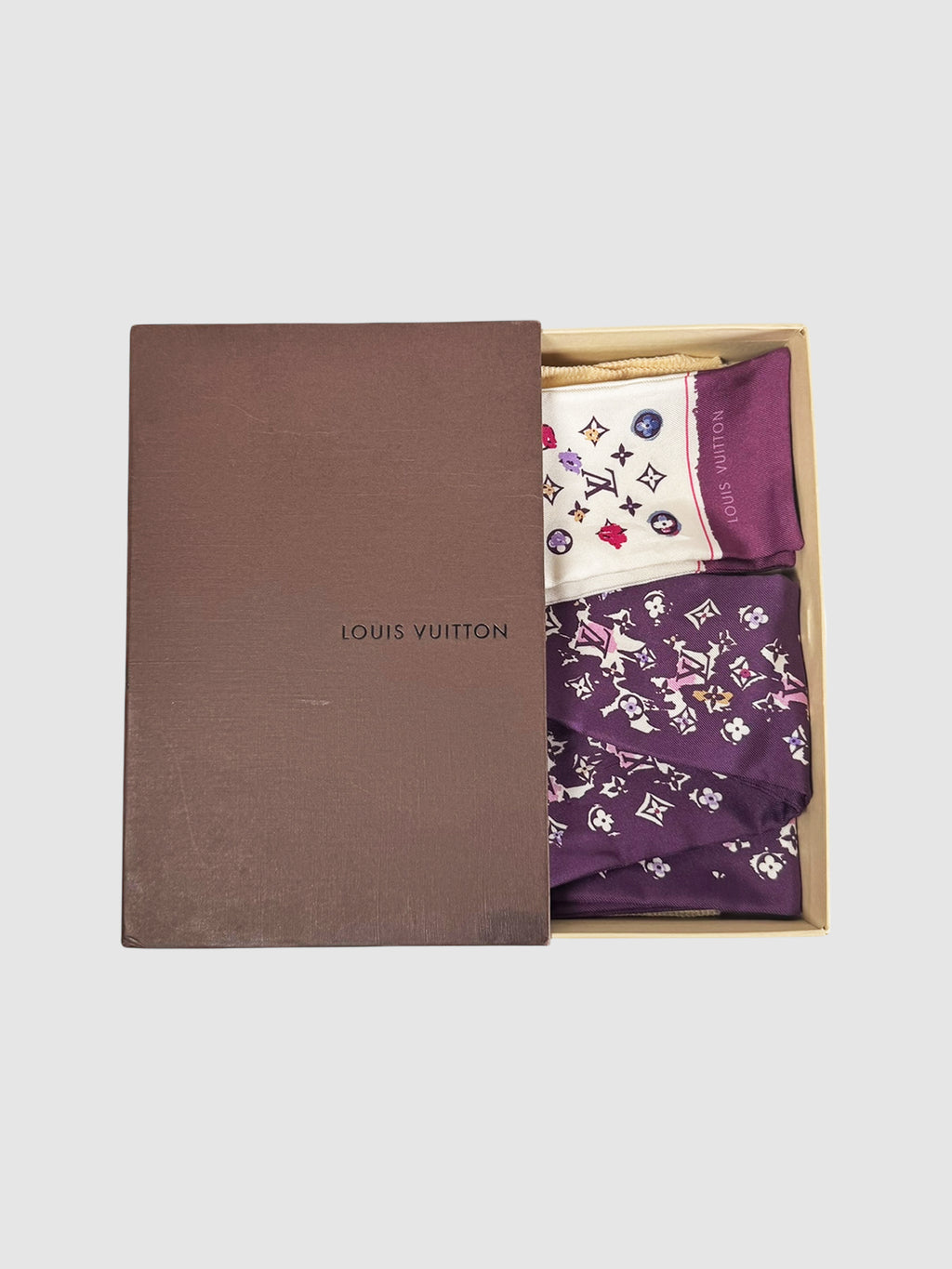 Monogram Silk Bandeau