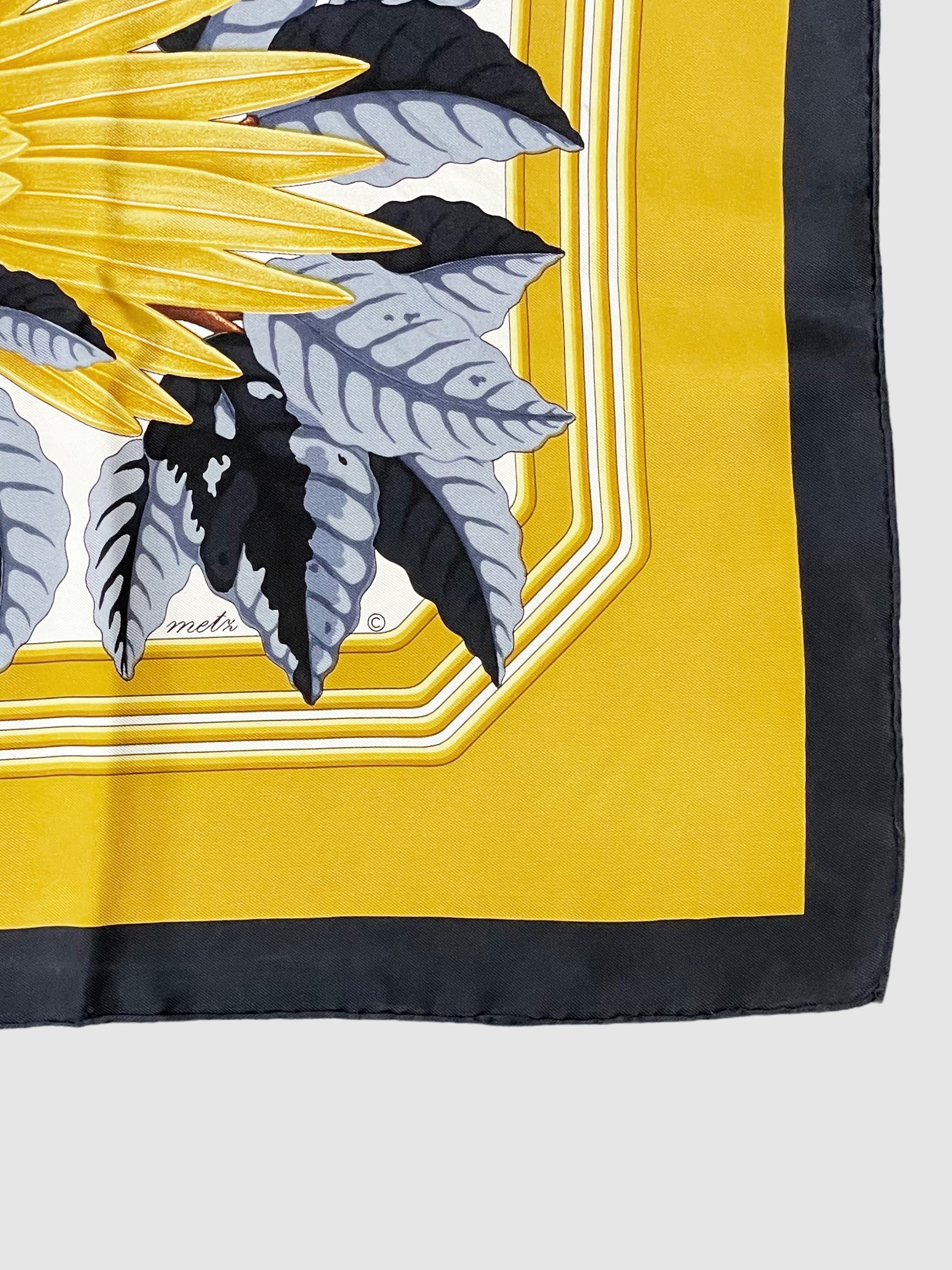 1984 "Les Perroquets" Silk Scarf
