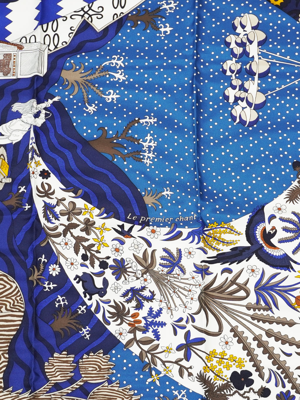 "Le Premier Chant" Silk Scarf