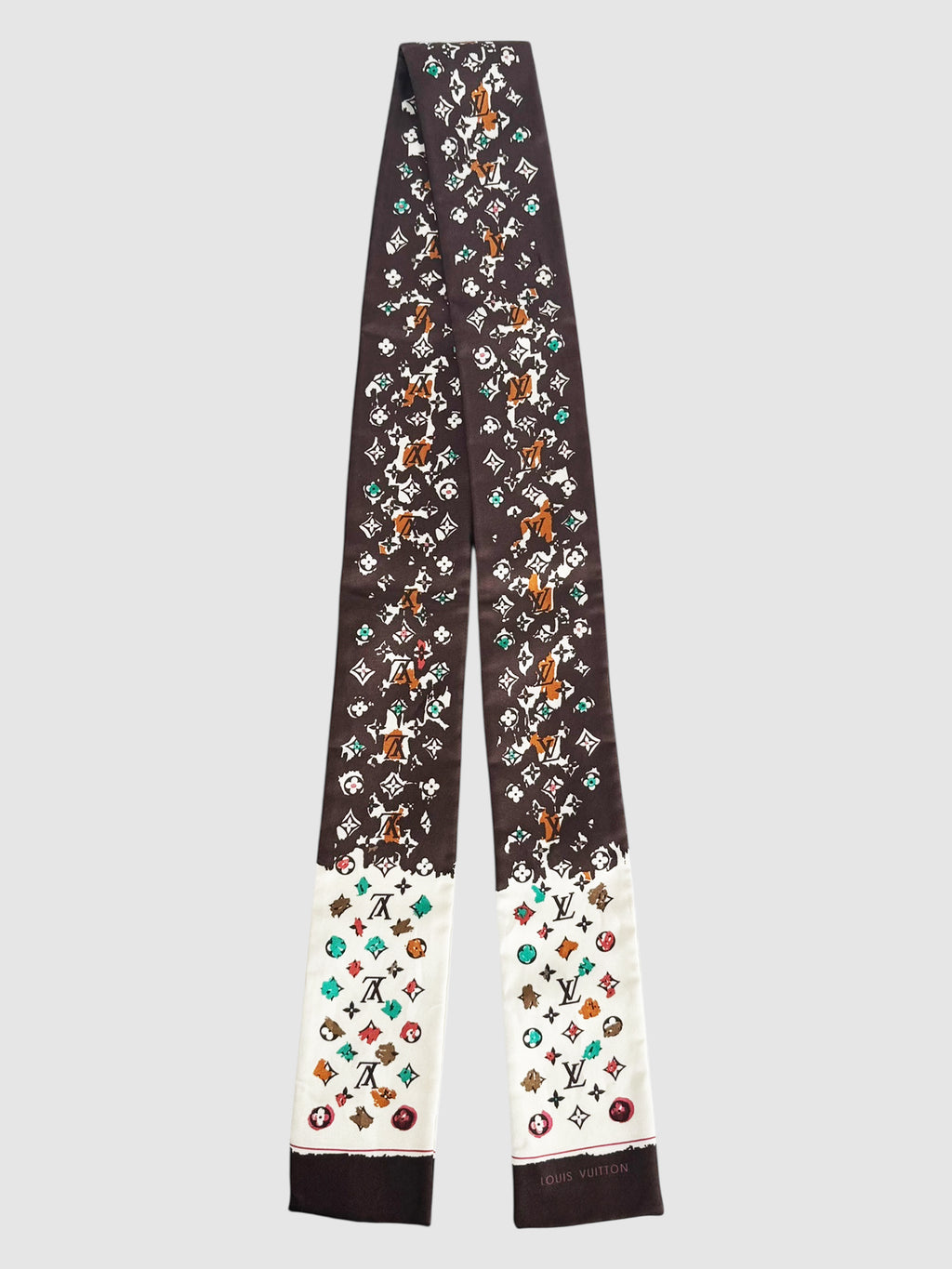 Monogram Silk Bandeau