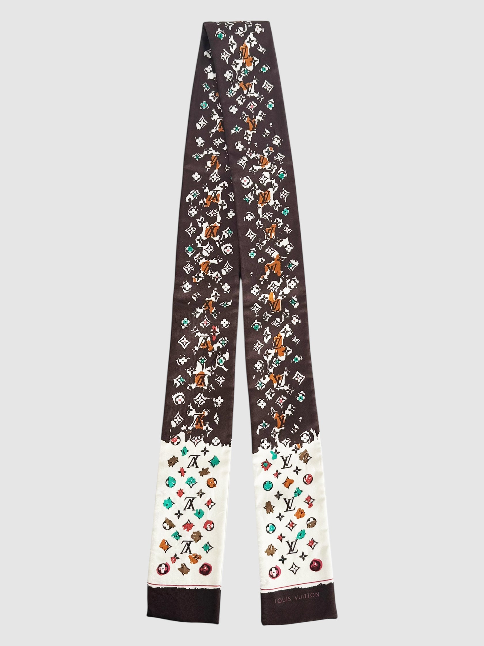 Monogram Silk Bandeau