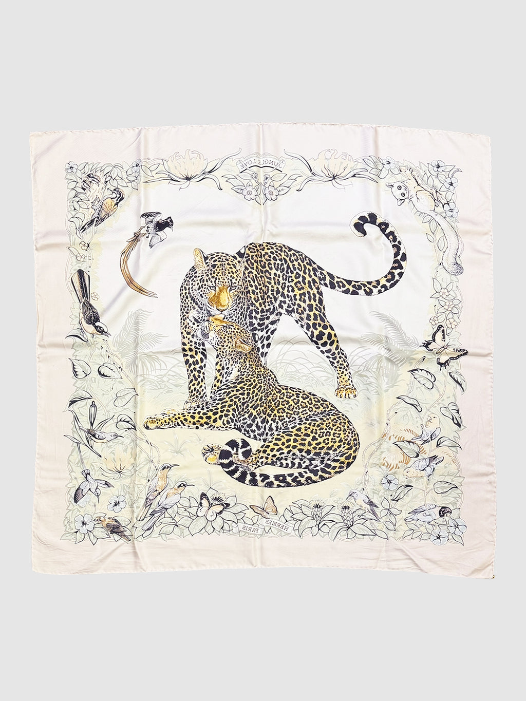 2000 "Jungle Love" Silk Scarf