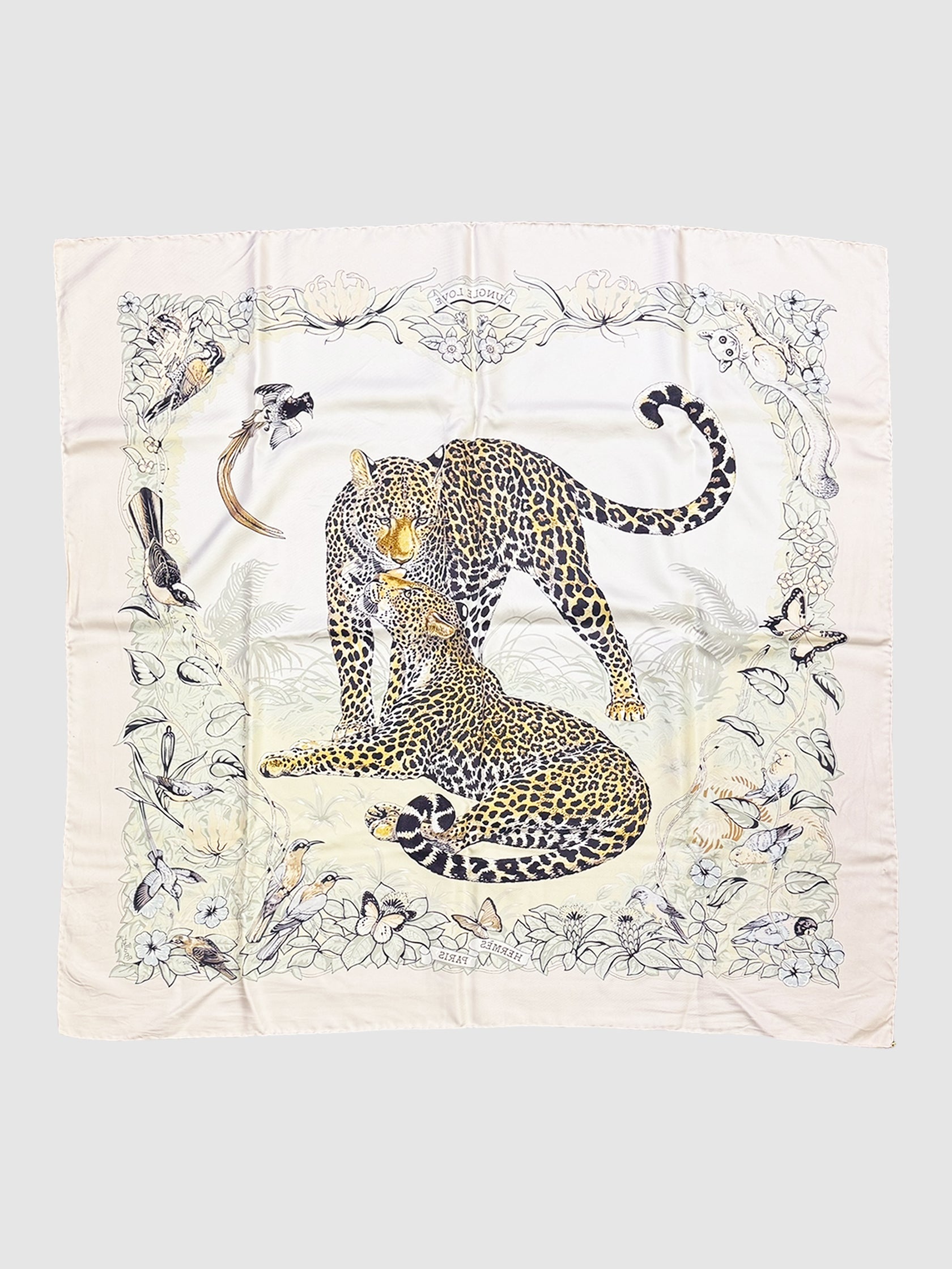 2000 "Jungle Love" Silk Scarf