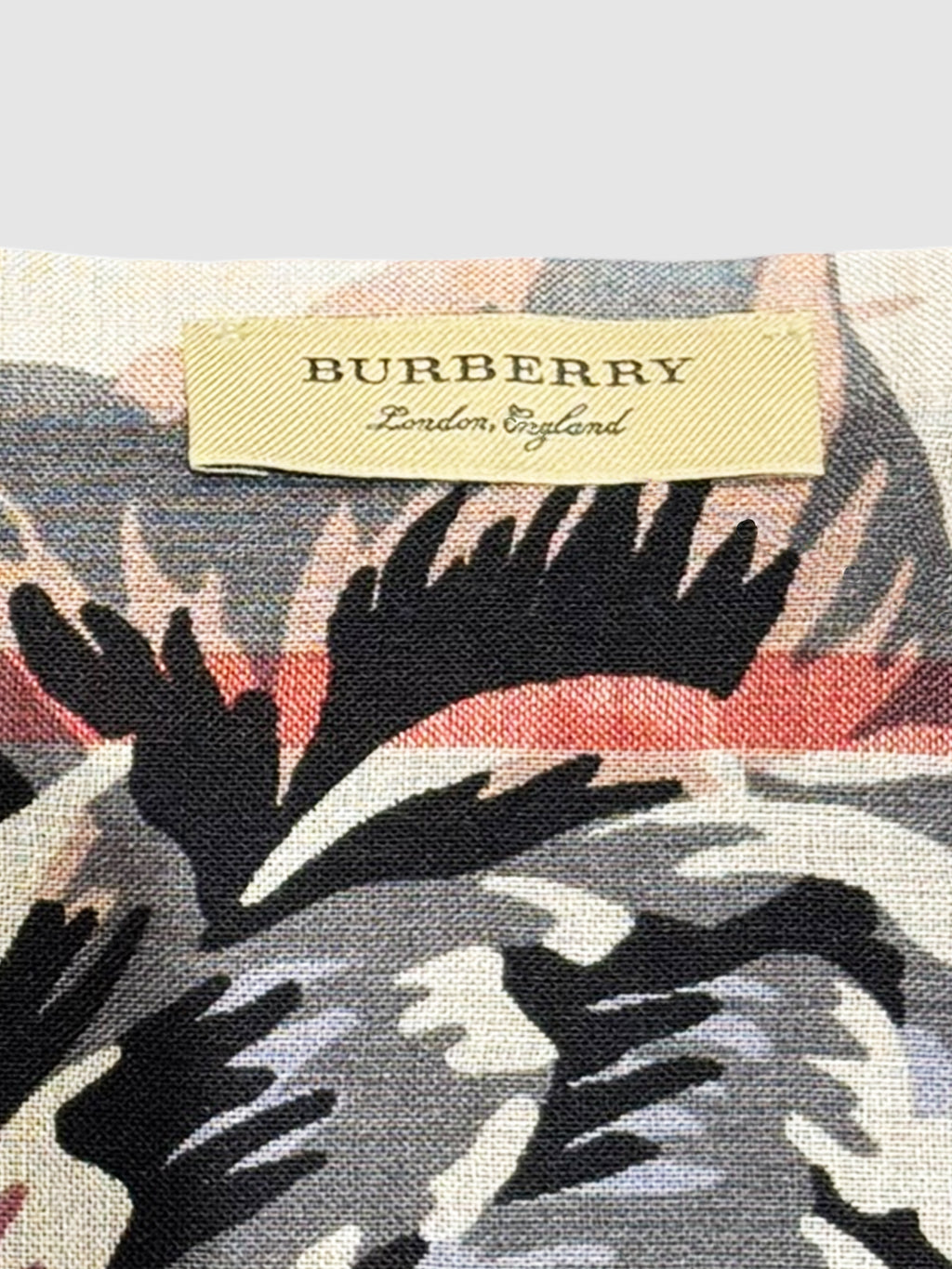 Floral Nova Check Scarf