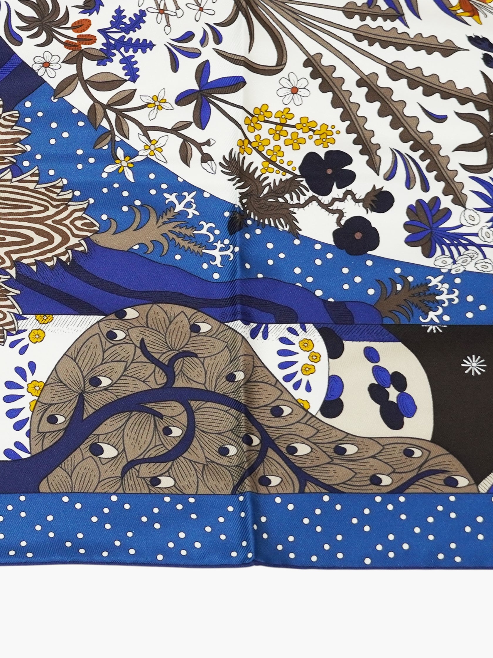 "Le Premier Chant" Silk Scarf