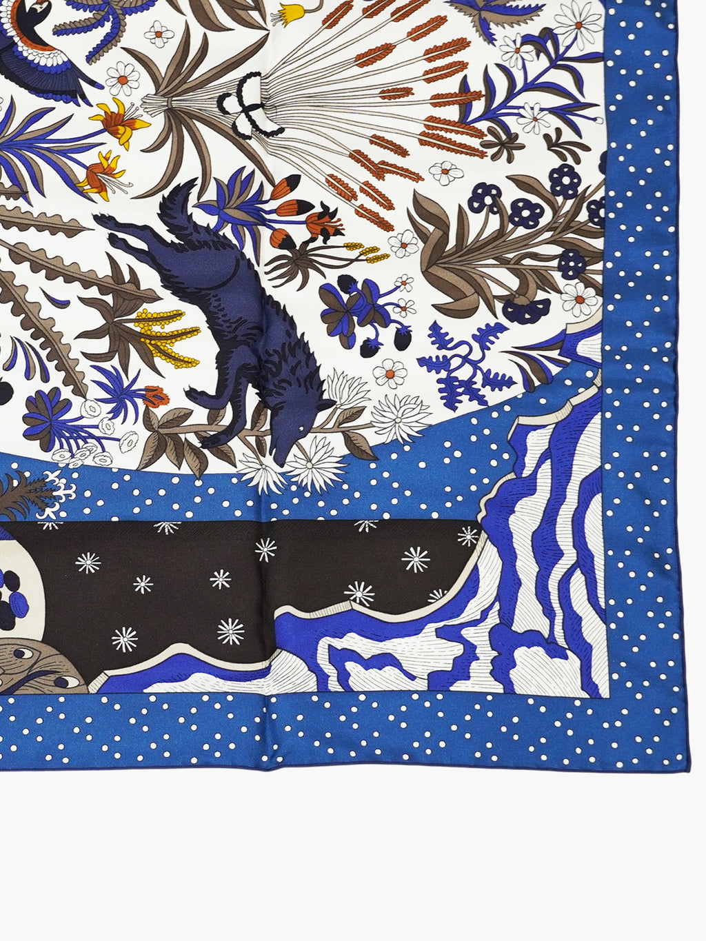 "Le Premier Chant" Silk Scarf