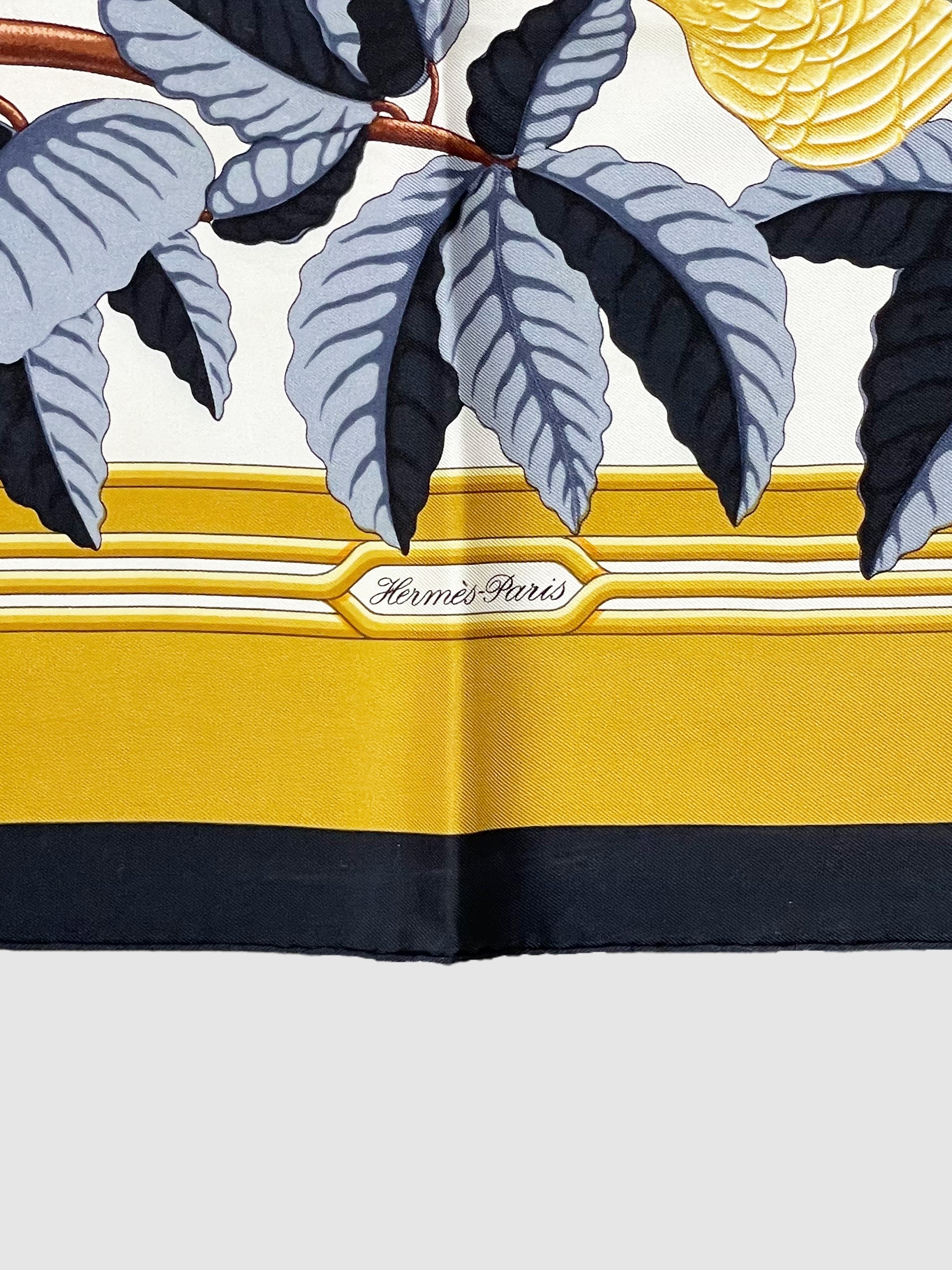 1984 "Les Perroquets" Silk Scarf